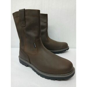 Wolverine Floorhand 10" Wellington WP Leather Work Boots Men Size 13‎ Extra Wide
